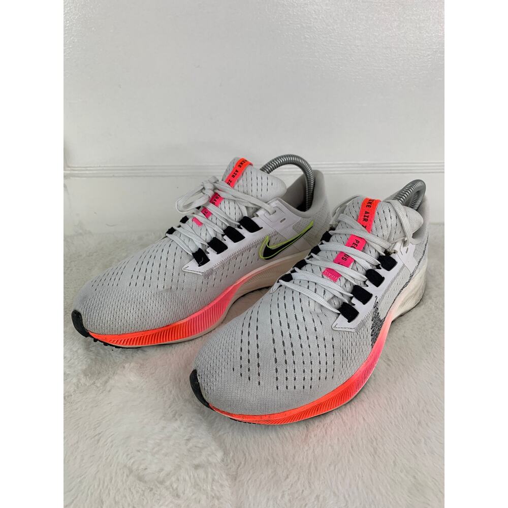 Nike Air Zoom Pegasus 38 White Pink Women’s Running Shoes Size 8 (DJ5401-100)